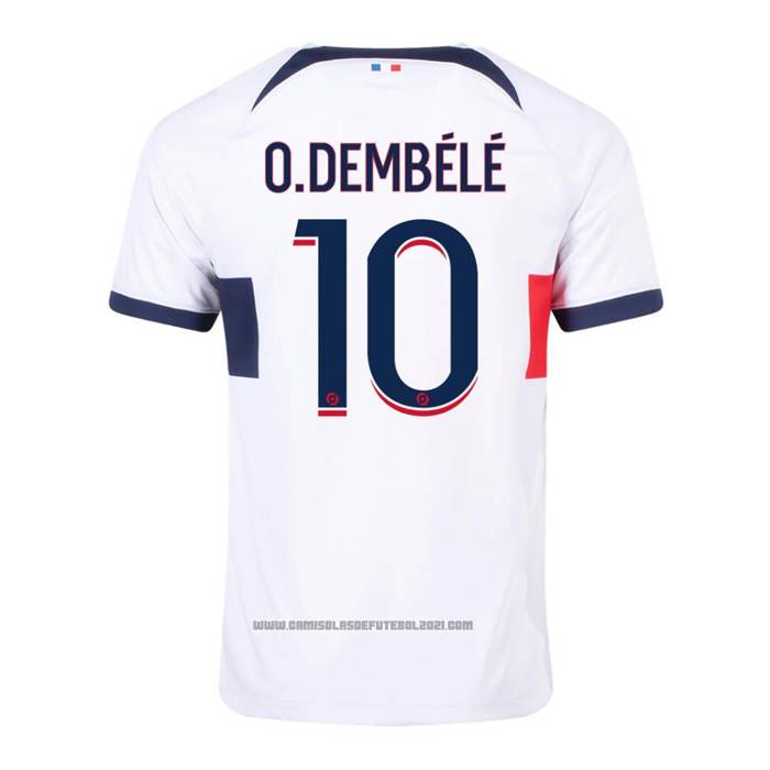 Camisola Paris Saint-Germain Jogador O.Dembele 2º 2023-2024
